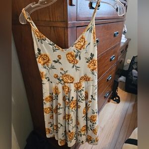 Blue and Yellow floral sundress